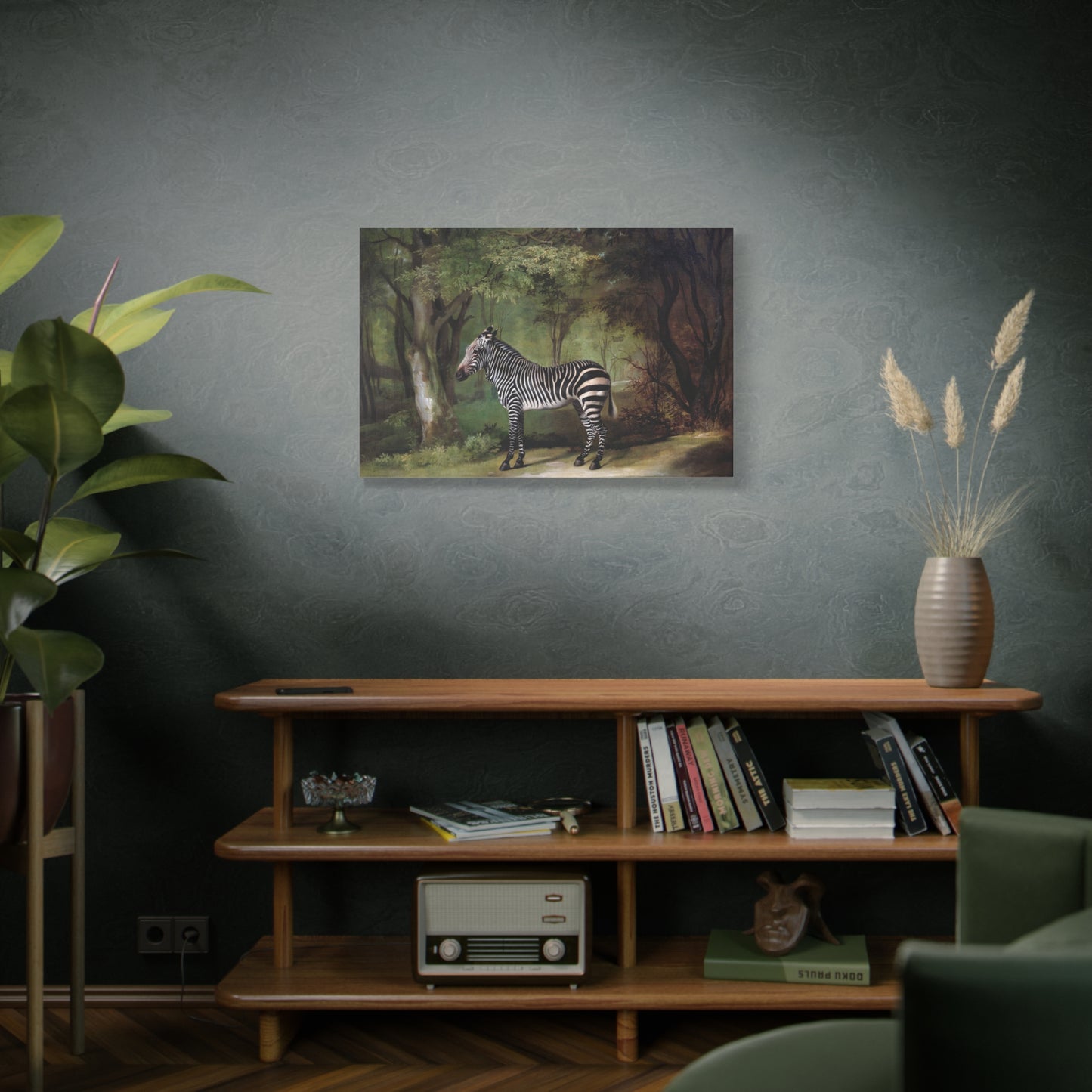 Canvas ~ Zebra (Piet Mondrian 1763)