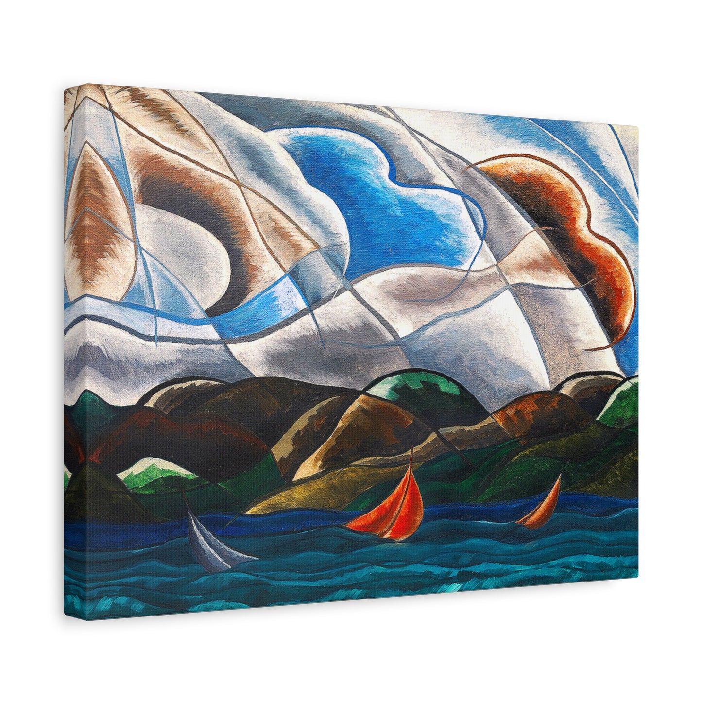 Canvas ~ Clouds and Water (Arthur Dove, 1930)