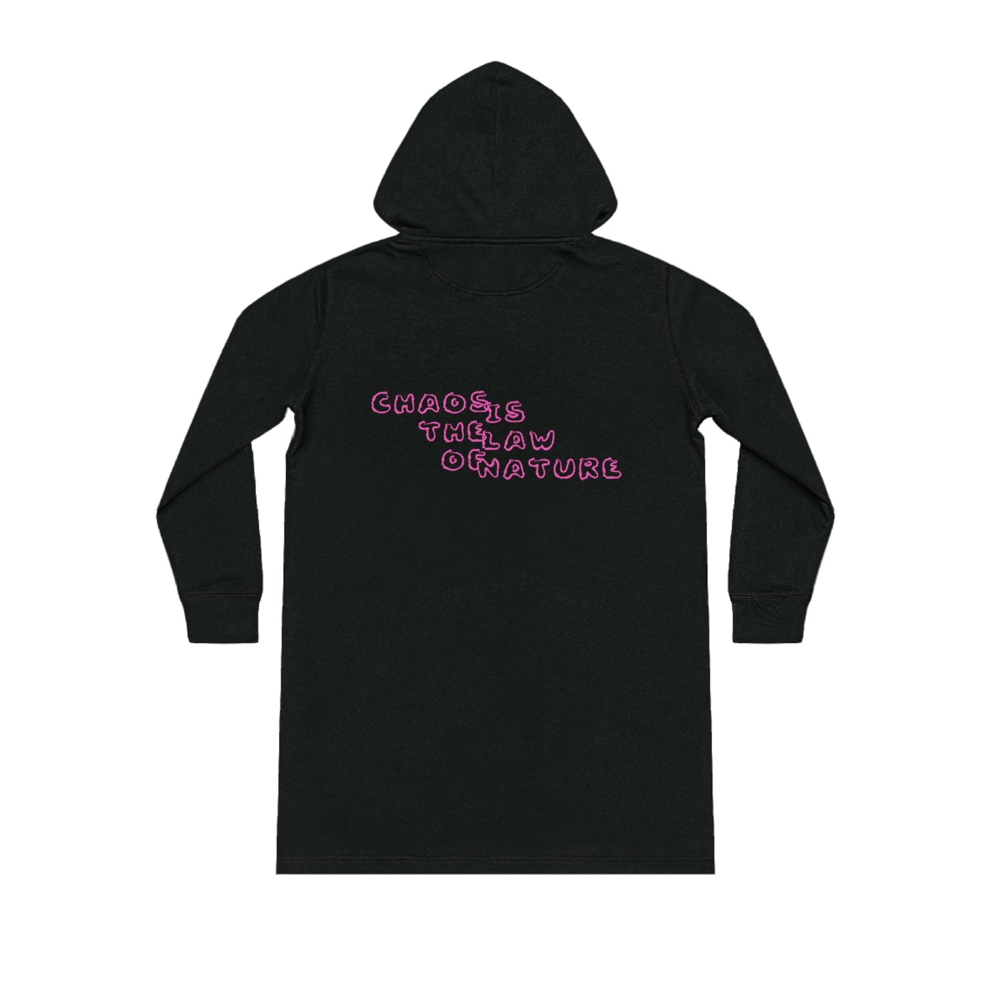 ECO-friendly Hoodie Dress ~ Nature Venturer. Chaos 1987