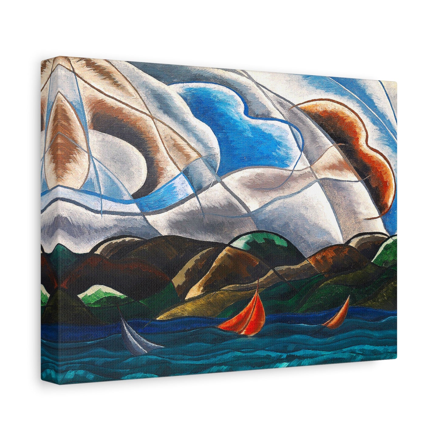 Canvas ~ Clouds and Water (Arthur Dove, 1930)