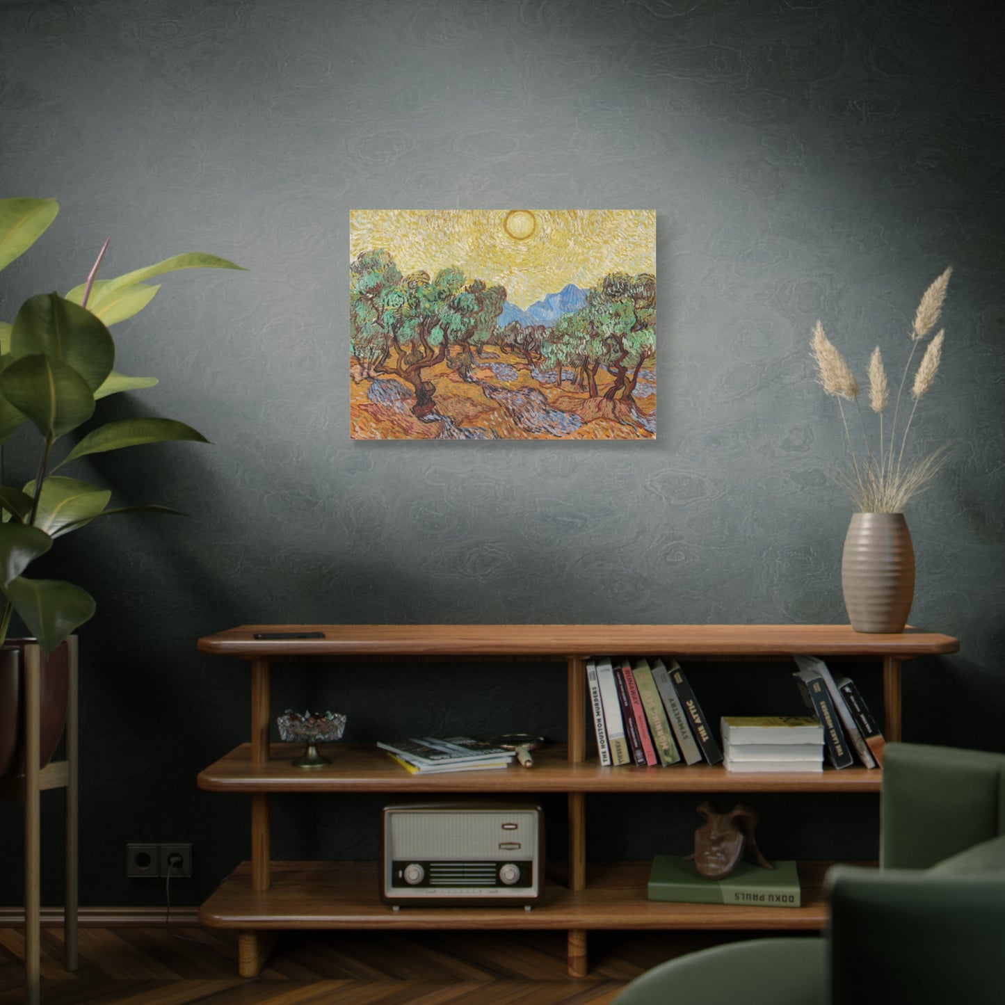 Canvas ~ Olive Trees (Vincent Van Gogh 1889)