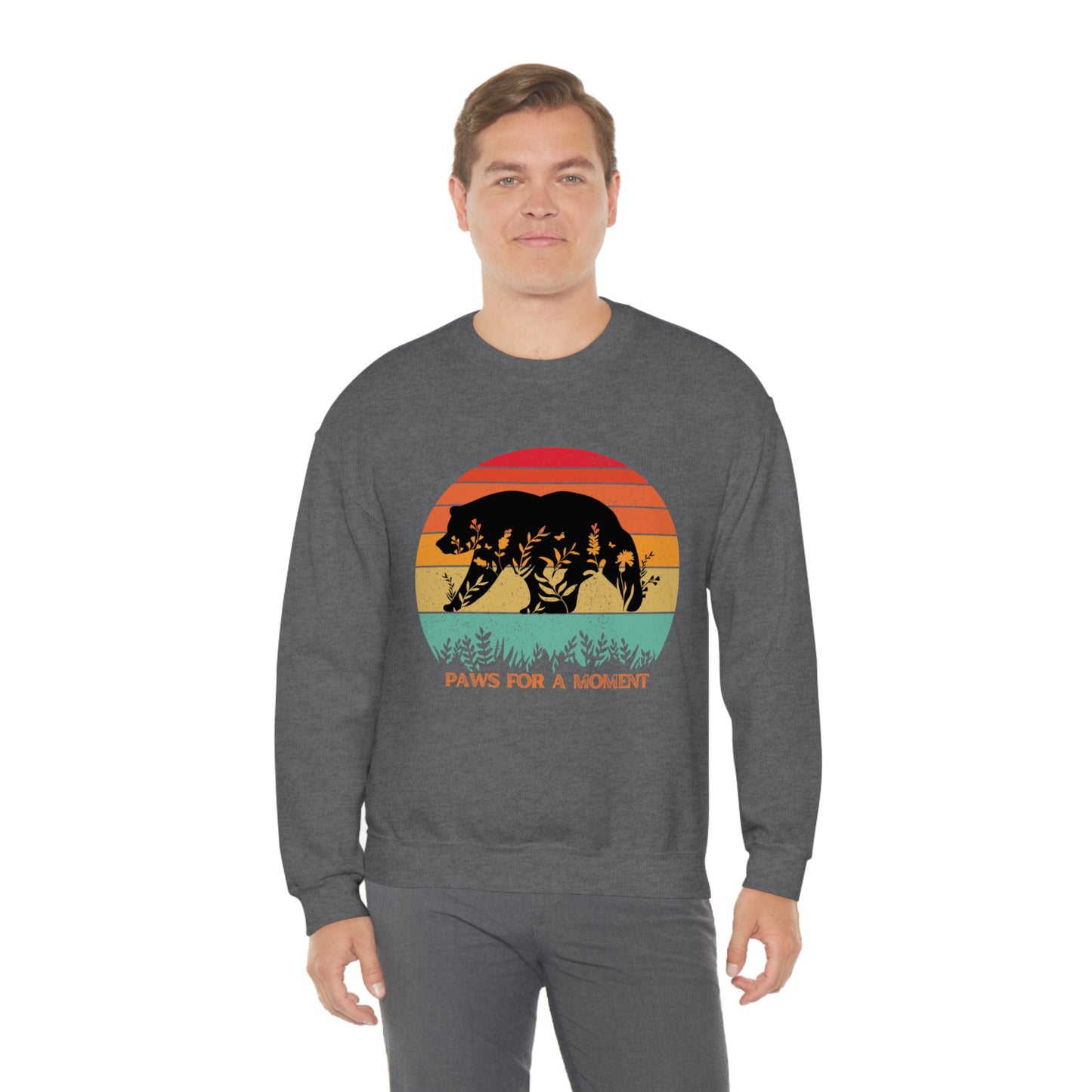 Sweatshirt (Unisex) ~ Paws For A Moment