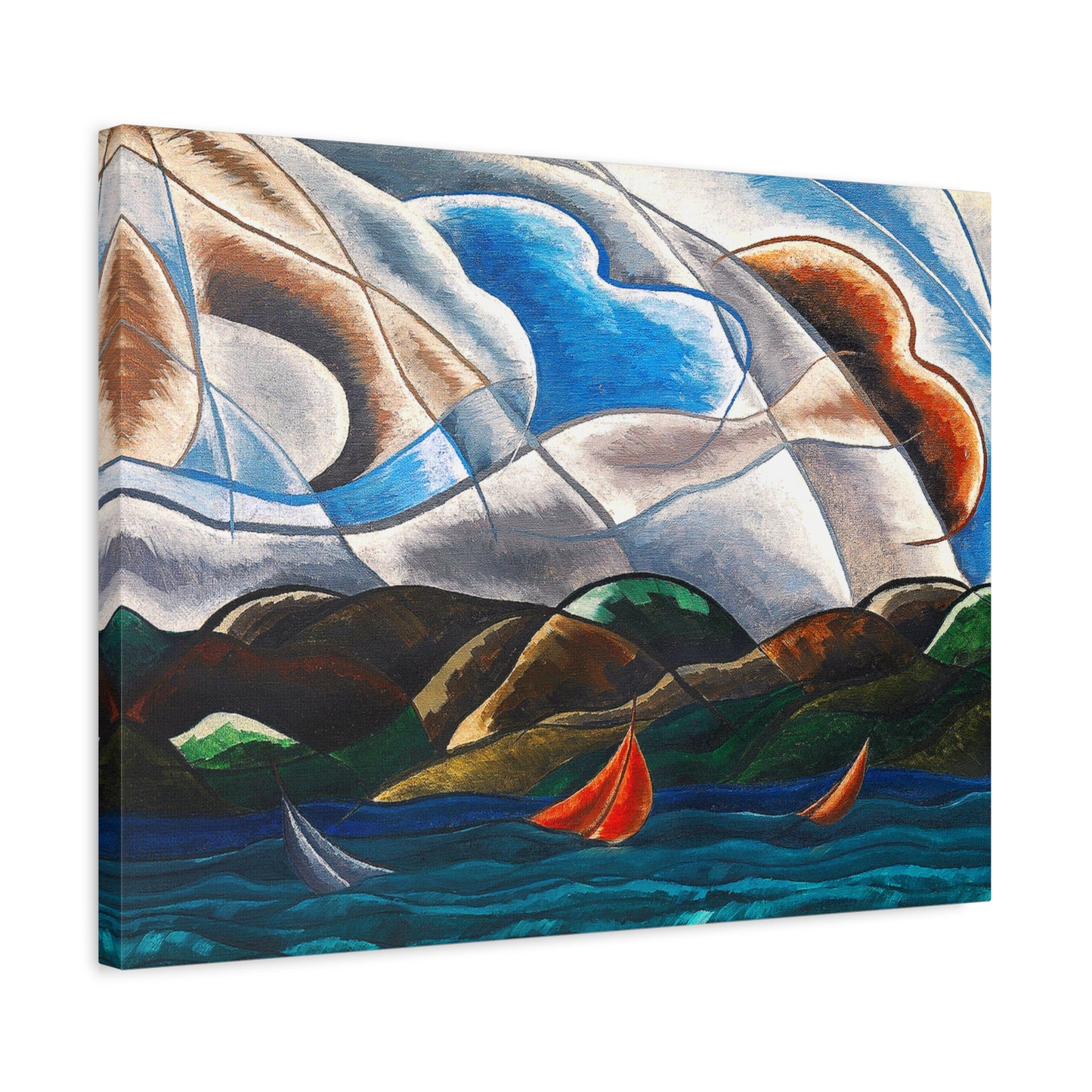 Canvas ~ Clouds and Water (Arthur Dove, 1930)