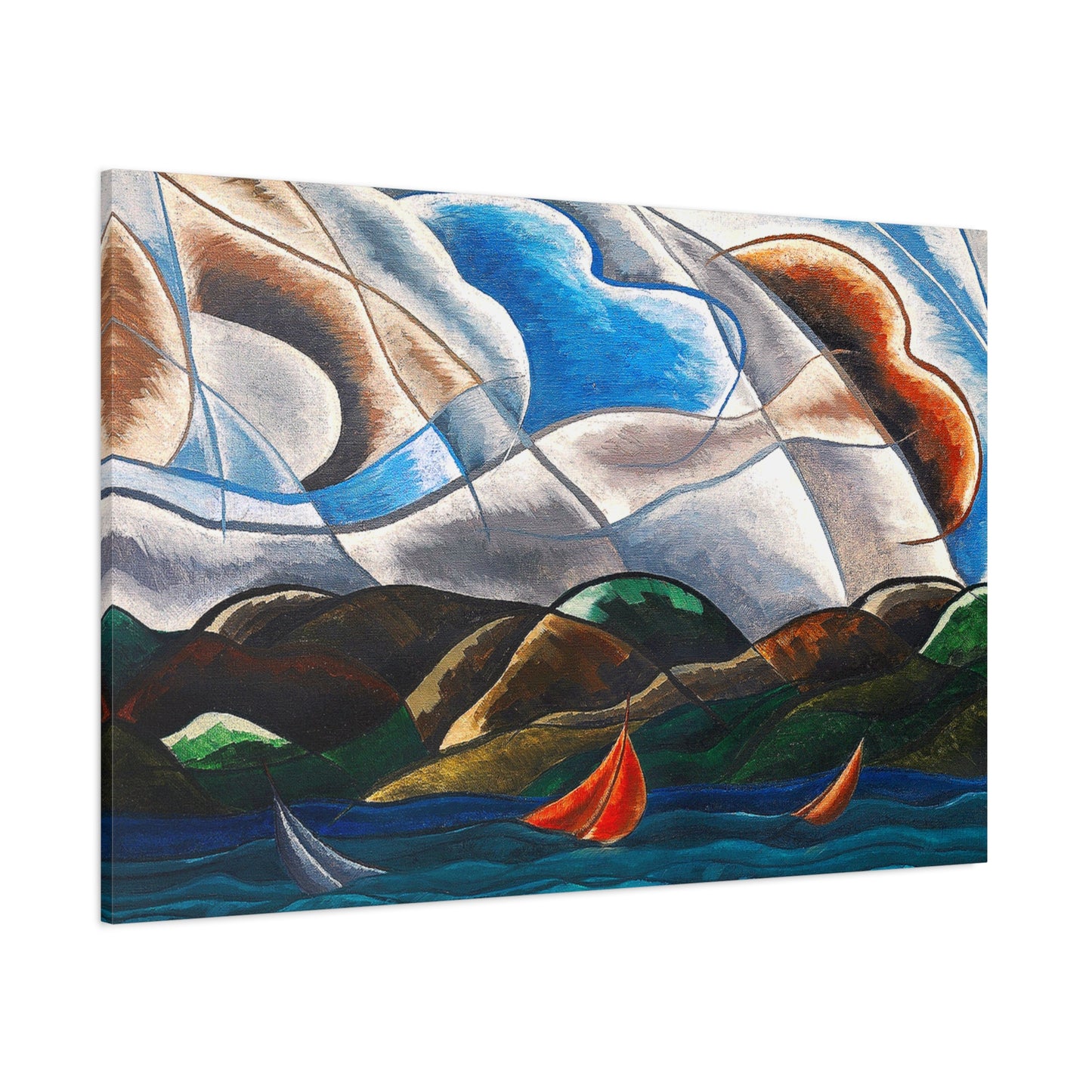 Canvas ~ Clouds and Water (Arthur Dove, 1930)