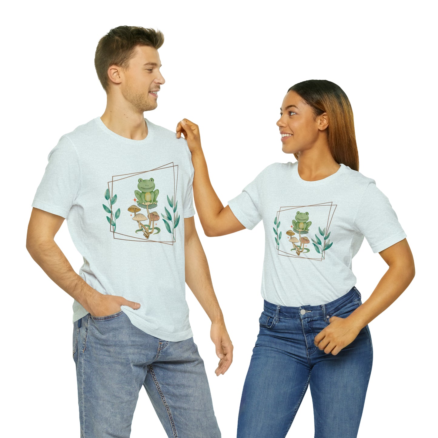 T-shirt (Unisex) ~ Psychedelic Mushroom Frog