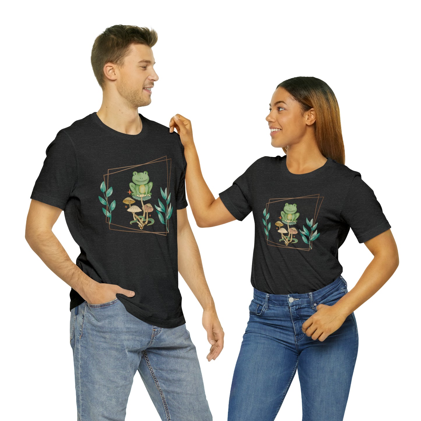 T-shirt (Unisex) ~ Psychedelic Mushroom Frog
