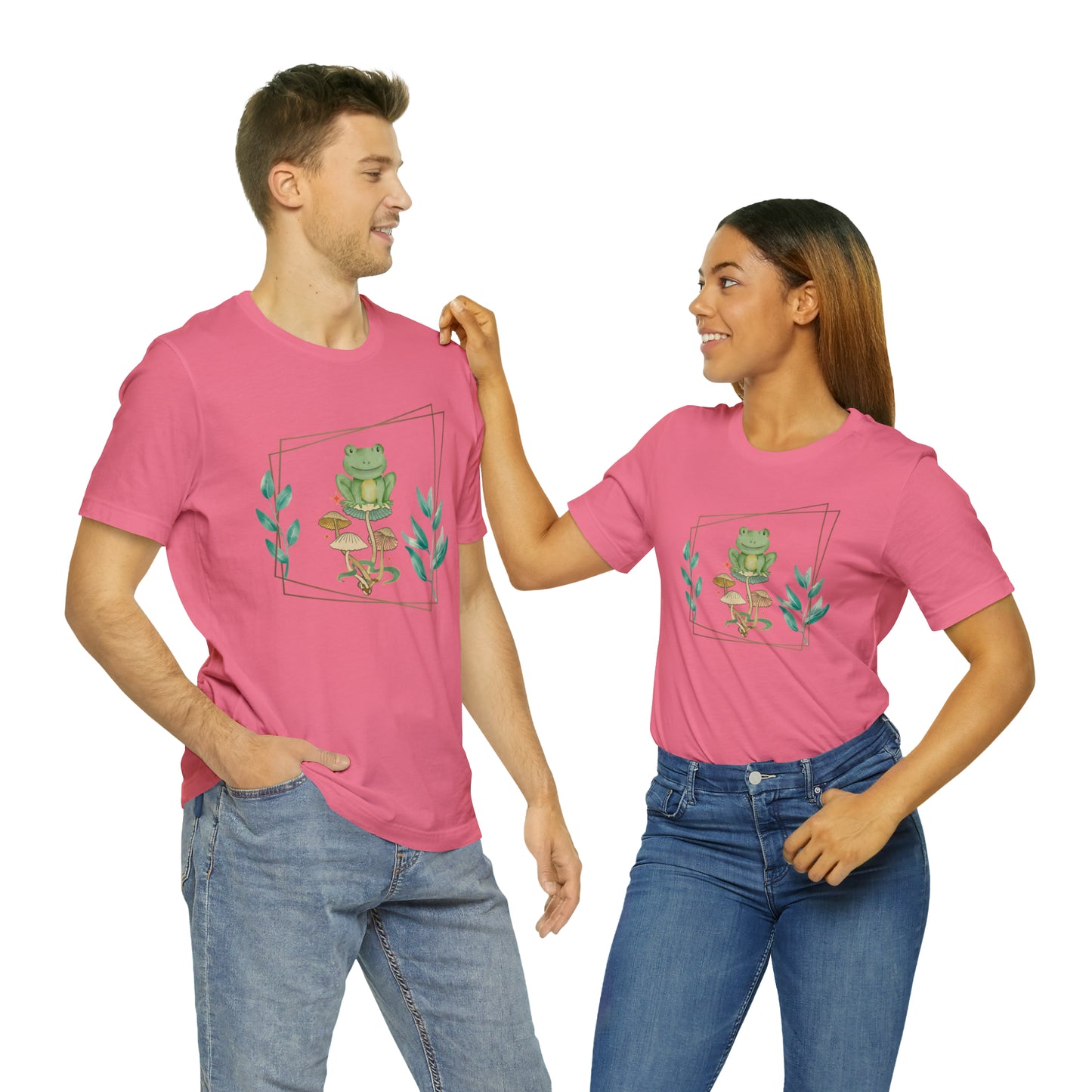 T-shirt (Unisex) ~ Psychedelic Mushroom Frog