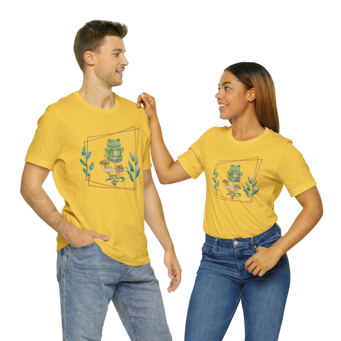T-shirt (Unisex) ~ Psychedelic Mushroom Frog