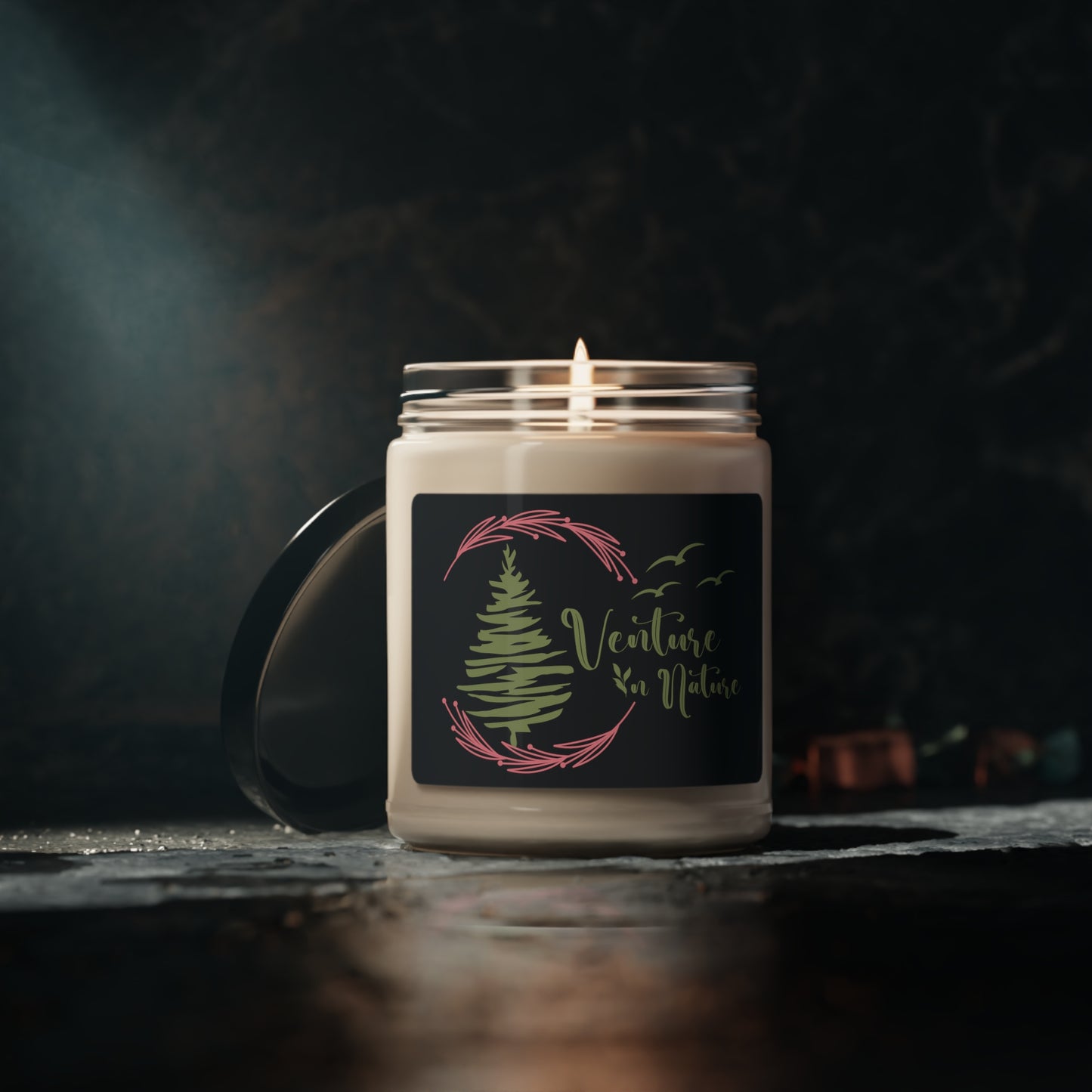 ECO-Friendly Scented Soy Candle (9oz) ~ Venture In Nature