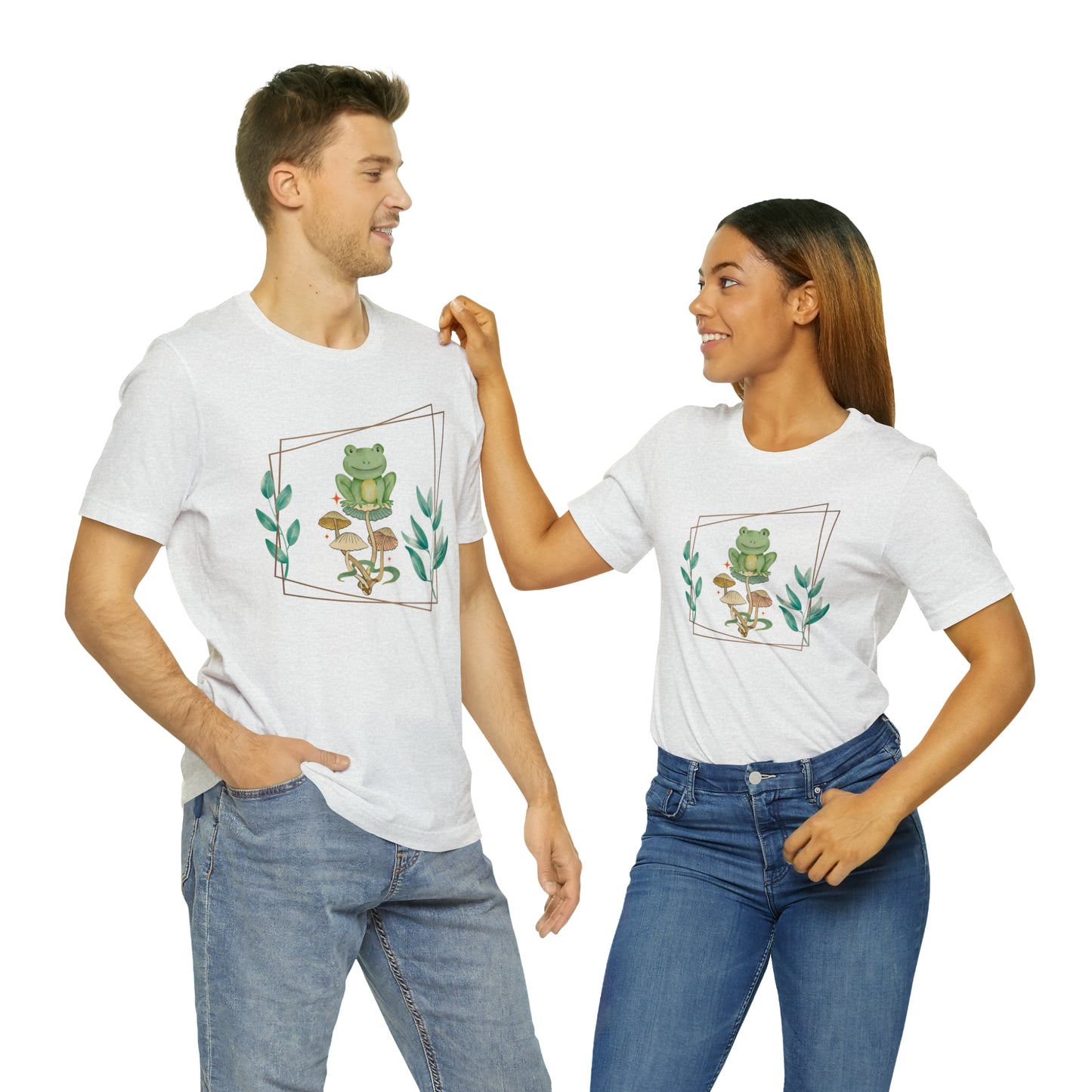 T-shirt (Unisex) ~ Psychedelic Mushroom Frog