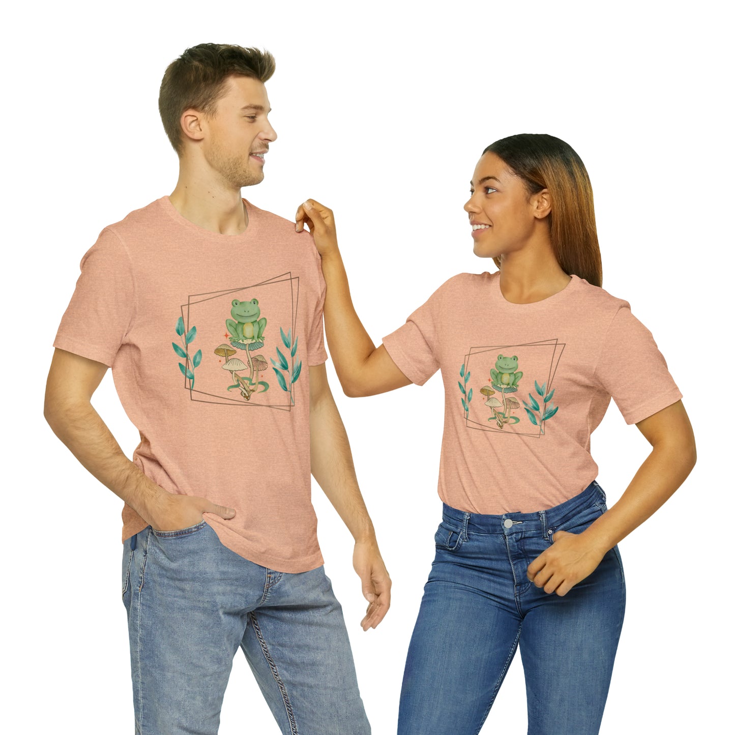 T-shirt (Unisex) ~ Psychedelic Mushroom Frog