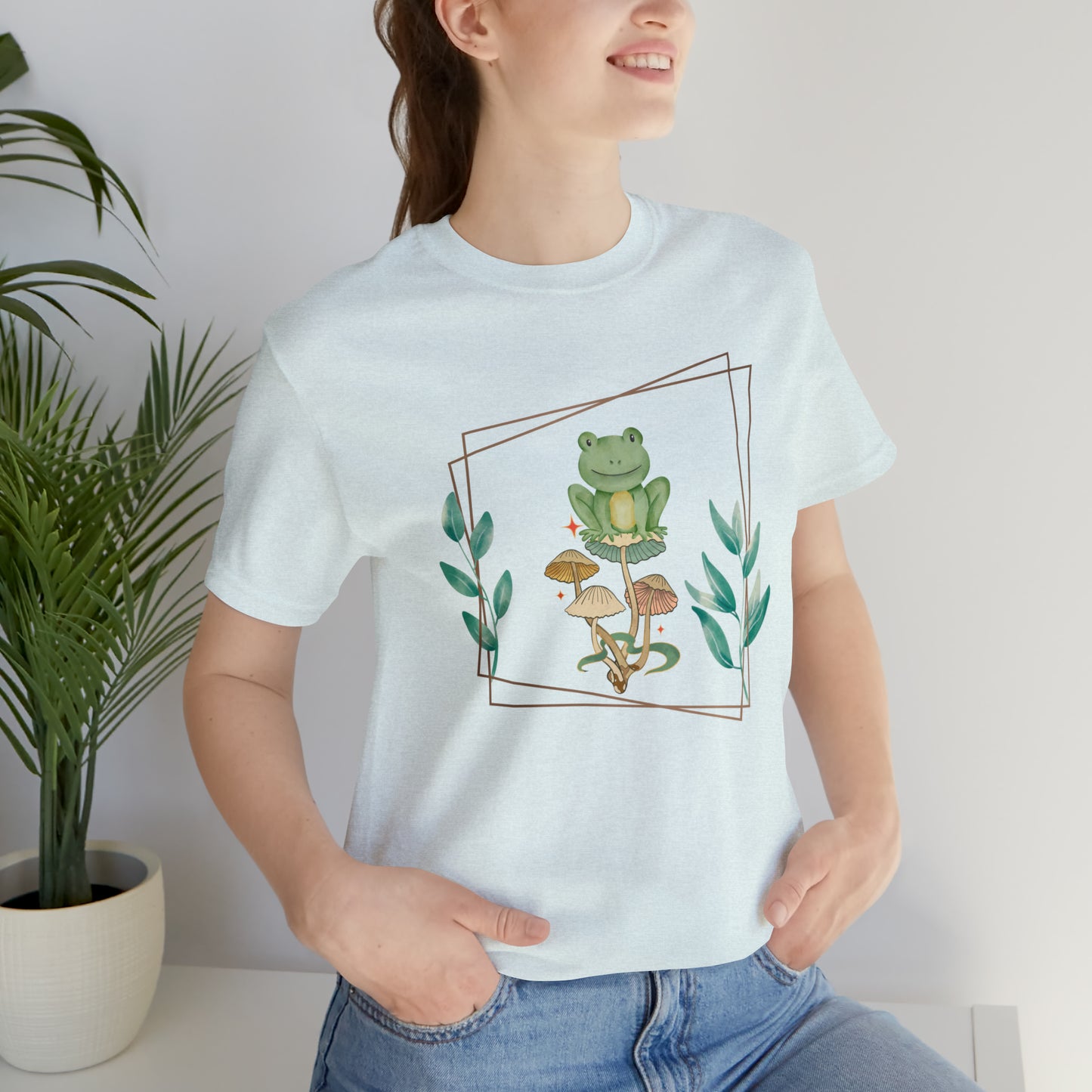 T-shirt (Unisex) ~ Psychedelic Mushroom Frog