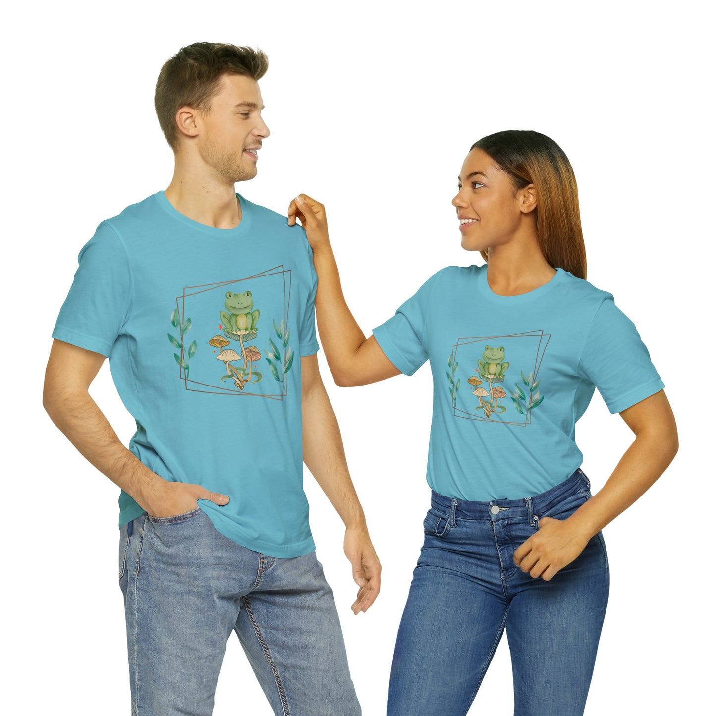 T-shirt (Unisex) ~ Psychedelic Mushroom Frog
