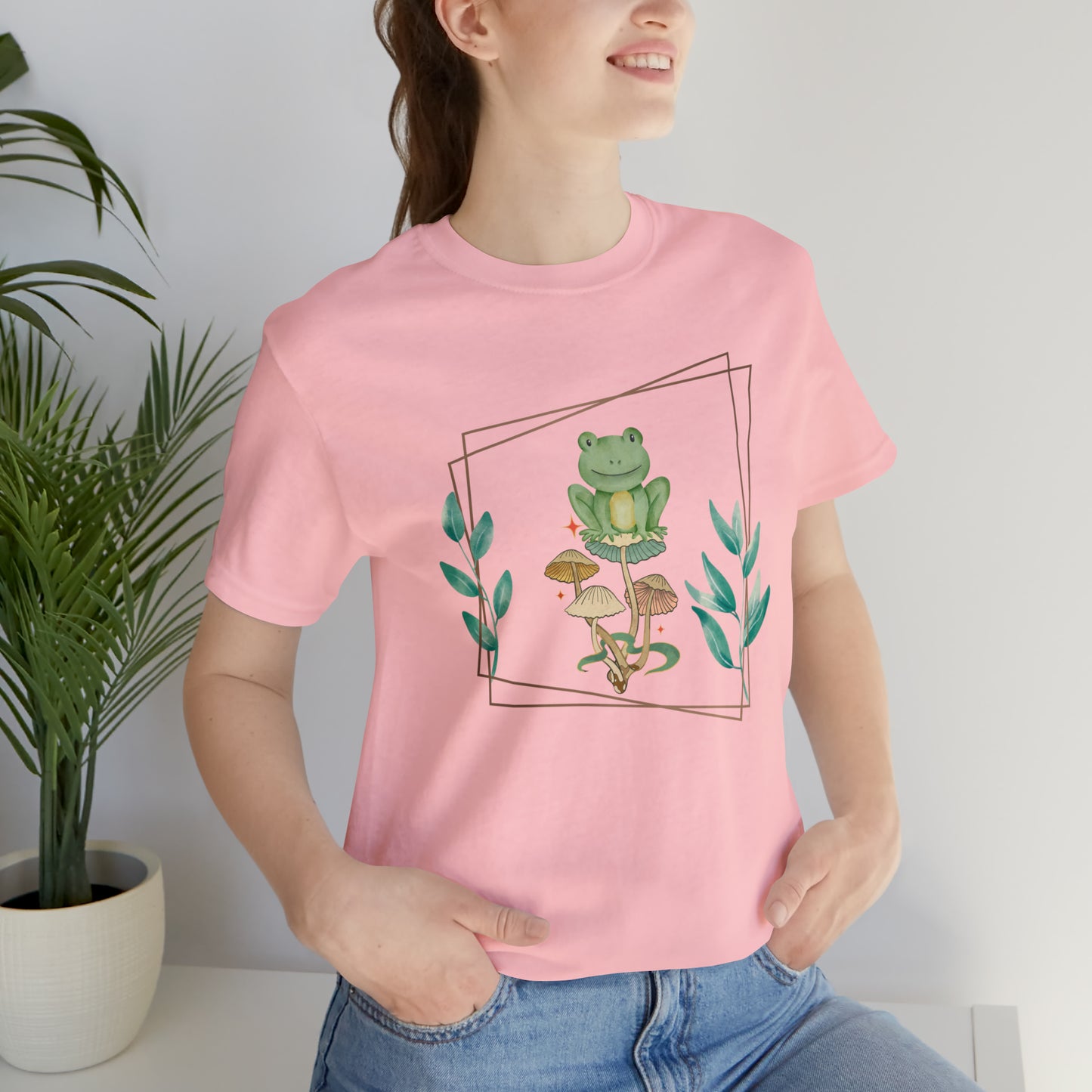 T-shirt (Unisex) ~ Psychedelic Mushroom Frog