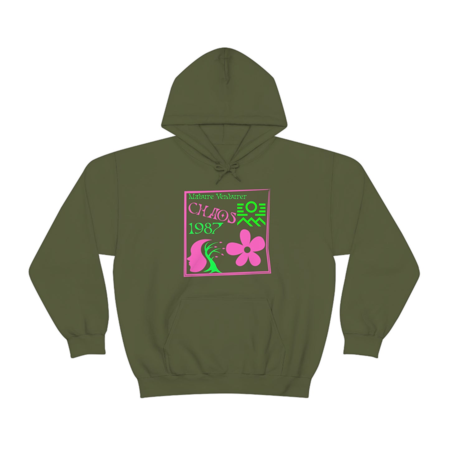 Hoodie ~ Nature Venturer. Chaos 1987