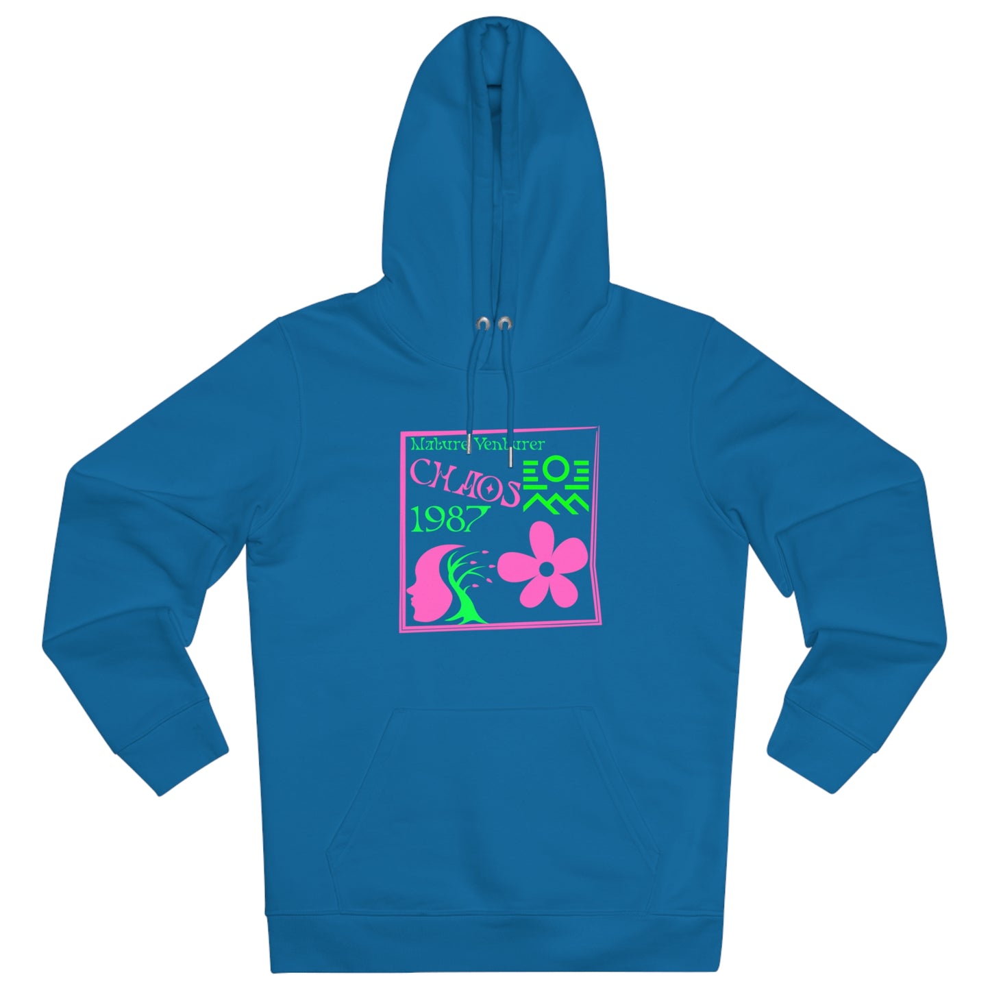 ECO-friendly Hoodie ~ Nature Venturer. Chaos 1987