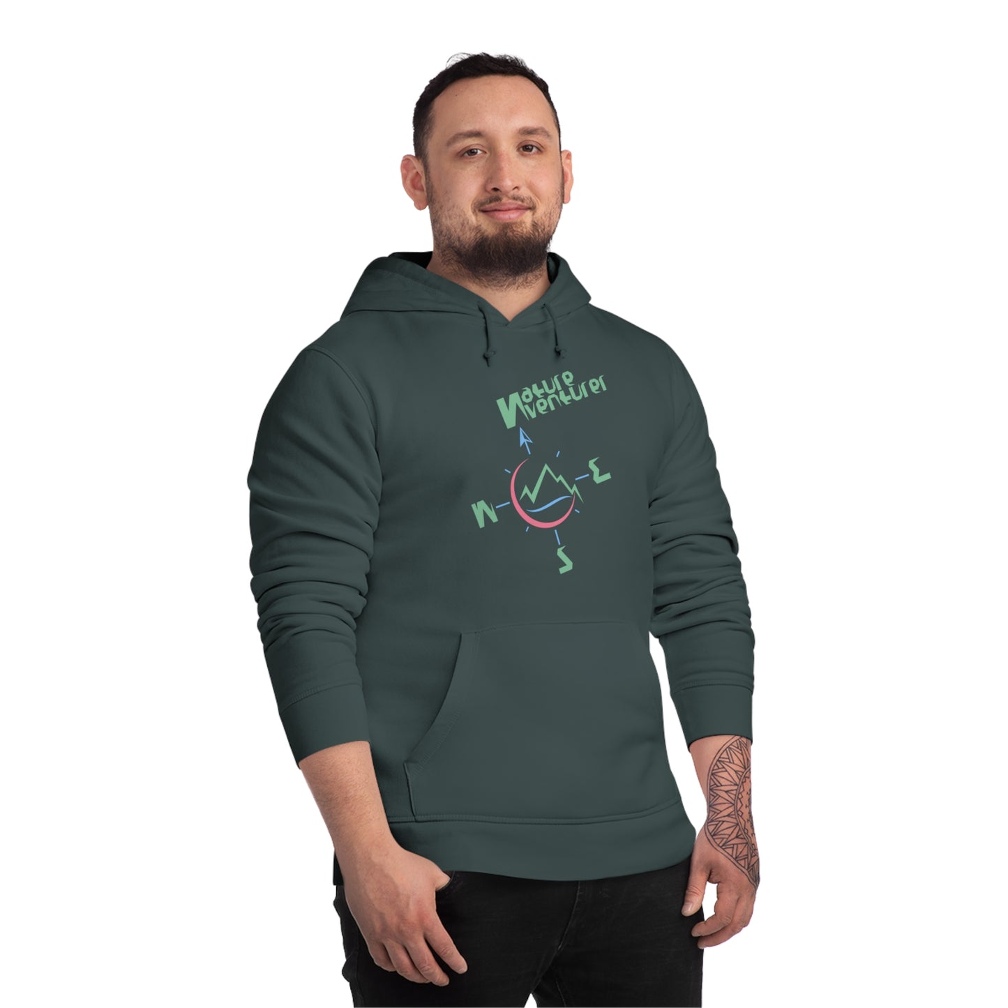 ECO-Friendly Hoodie (Unisex) ~ Nature Venturer's Compass