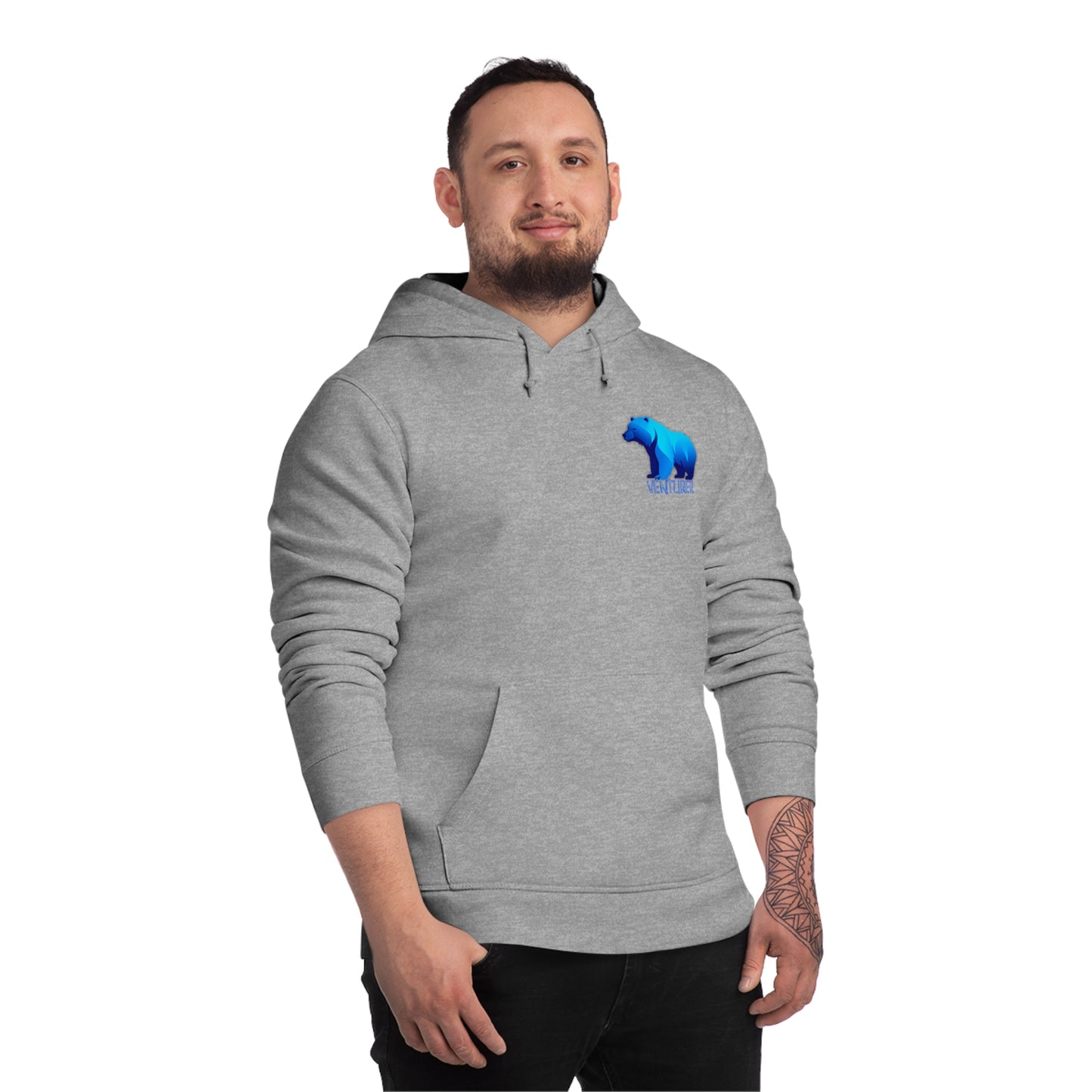 ECO-Friendly Hoodie (Unisex) ~ Blue Bear Nature Venturer Logo