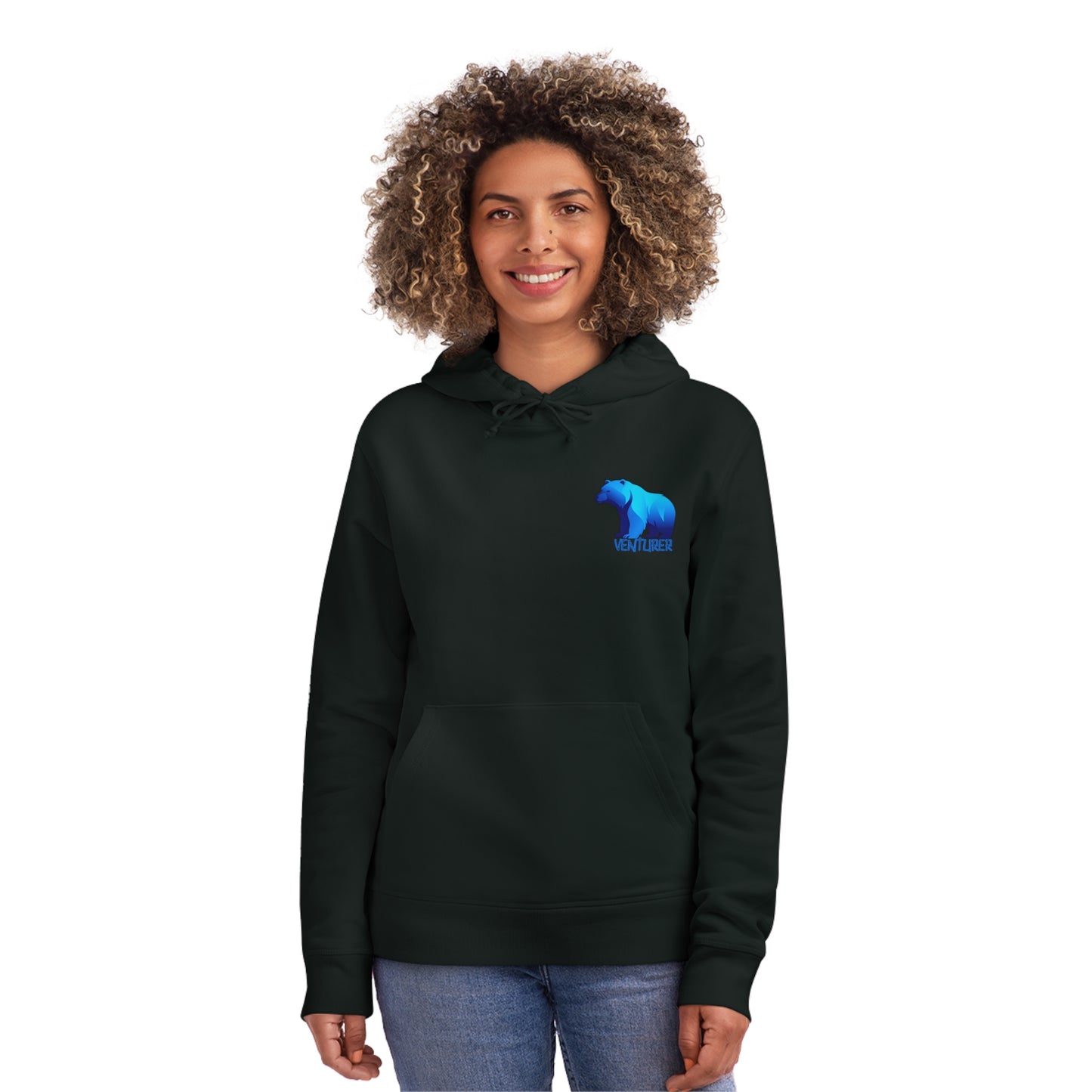 ECO-Friendly Hoodie (Unisex) ~ Blue Bear Nature Venturer Logo