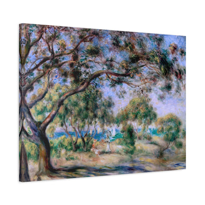 Canvas ~ Paysage Bois de la Chaise (Pierre-Auguste Renoir 1892)