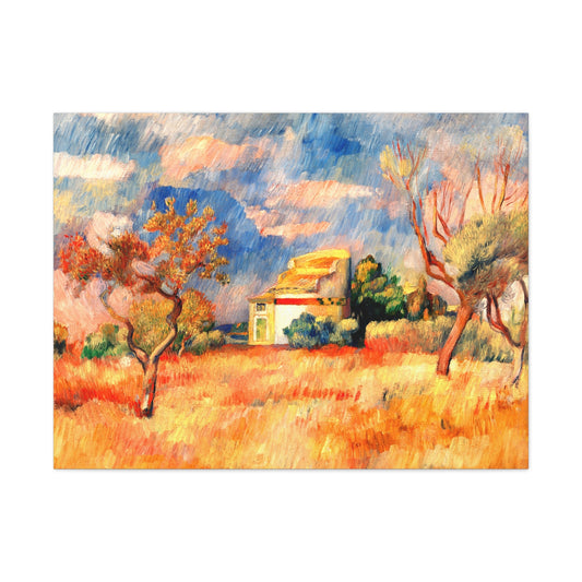 Canvas ~ Dovecote at Bellevue (Pierre-Auguste Renoir 1888–1889)