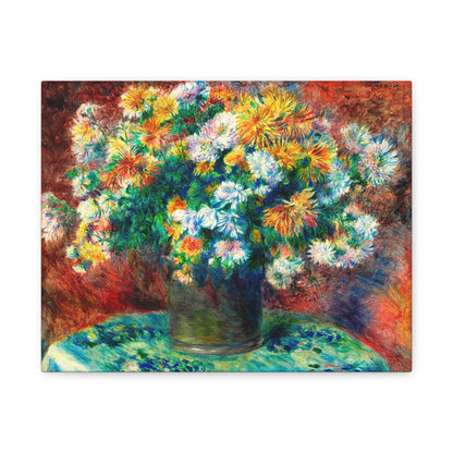 Canvas ~ Chrysanthemums (Pierre-Auguste Renoir 1881–1882)