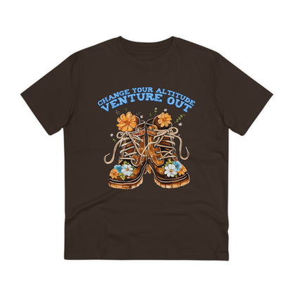 ECO-Friendly T-shirt (Unisex) ~ Change Your Altitude. Venture Out