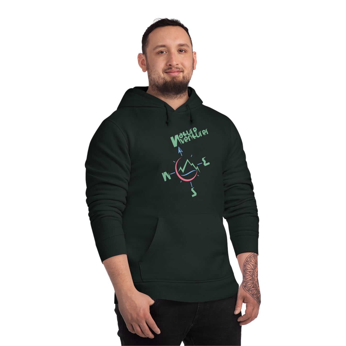 ECO-Friendly Hoodie (Unisex) ~ Nature Venturer's Compass