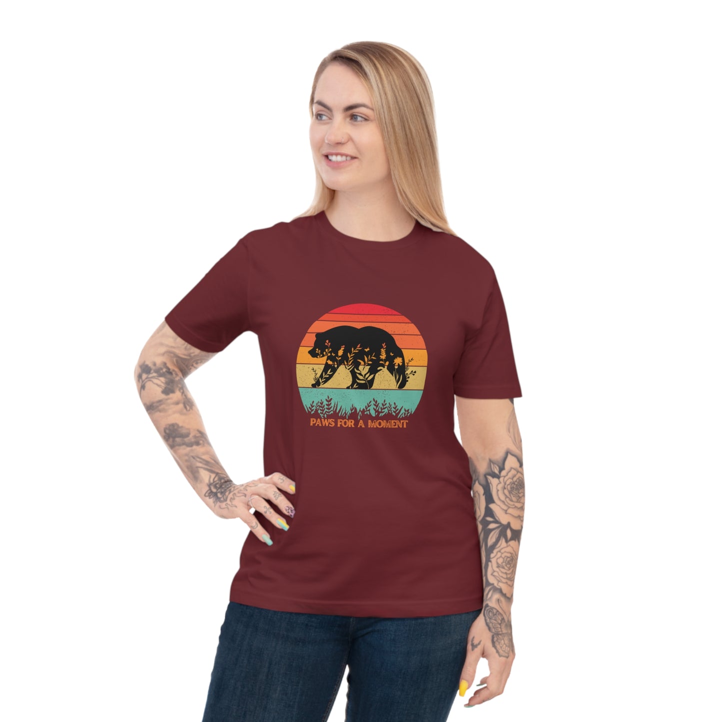 ECO-Friendly T-shirt (Unisex) ~ Paws For A Moment