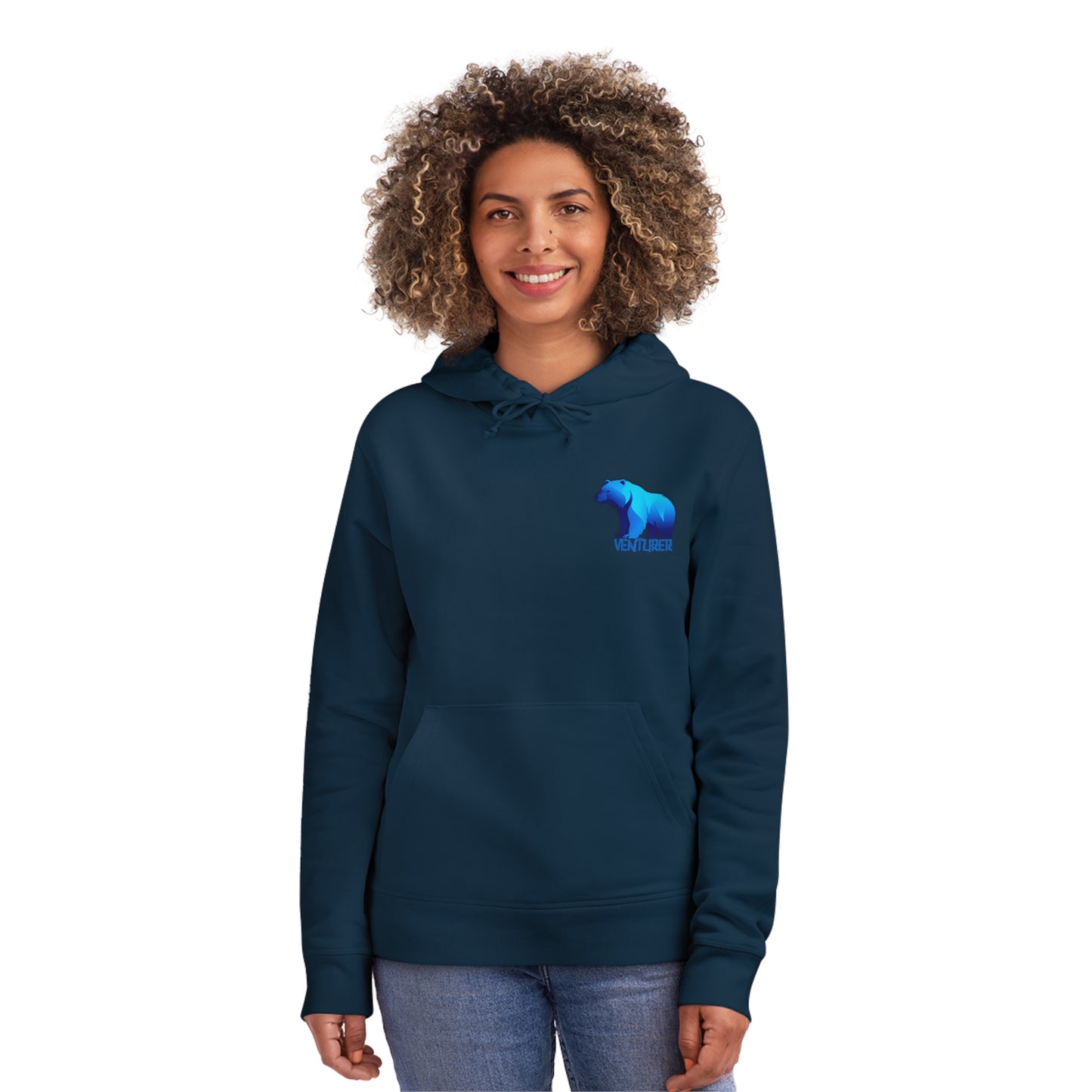 ECO-Friendly Hoodie (Unisex) ~ Blue Bear Nature Venturer Logo