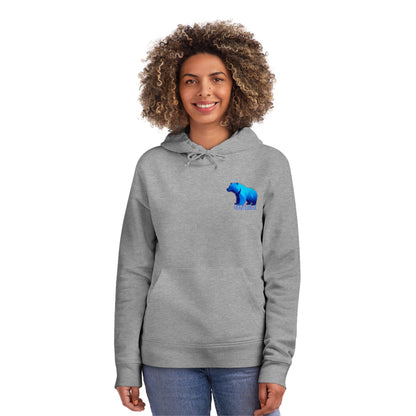 ECO-Friendly Hoodie (Unisex) ~ Blue Bear Nature Venturer Logo