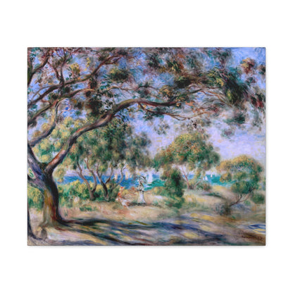 Canvas ~ Paysage Bois de la Chaise (Pierre-Auguste Renoir 1892)