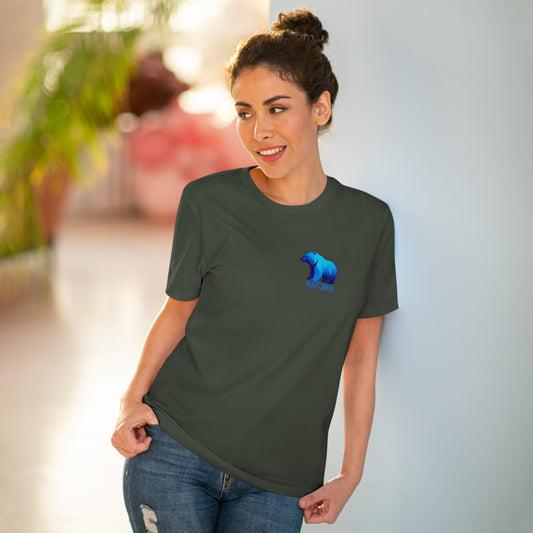 ECO-Friendly T-shirt (Unisex) ~ Blue Bear Nature Venturer Logo