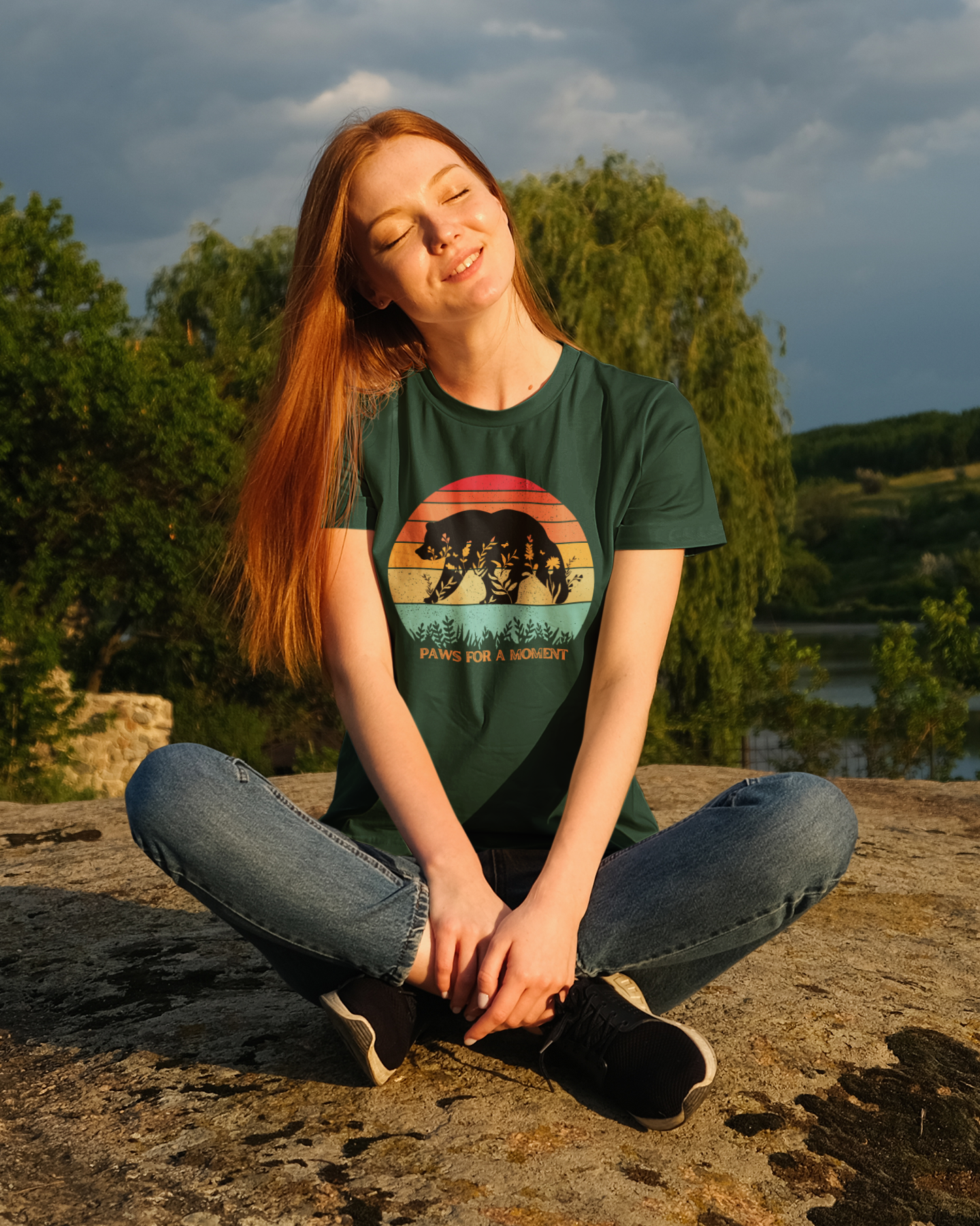 ECO-Friendly T-shirt (Unisex) ~ Paws For A Moment