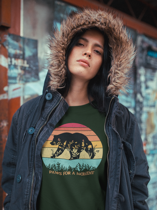 ECO-Friendly CHAMPION Sweatshirt (Unisex) ~ Paws For A Moment