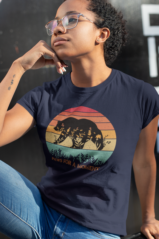 T-shirt (Unisex) ~ Paws for a moment