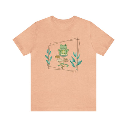 T-shirt (Unisex) ~ Psychedelic Mushroom Frog